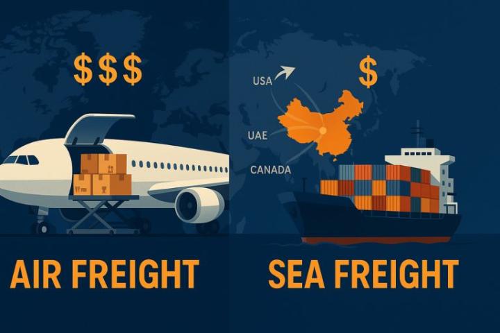 Air Freight vs Sea Freight International Moving Guide 2025