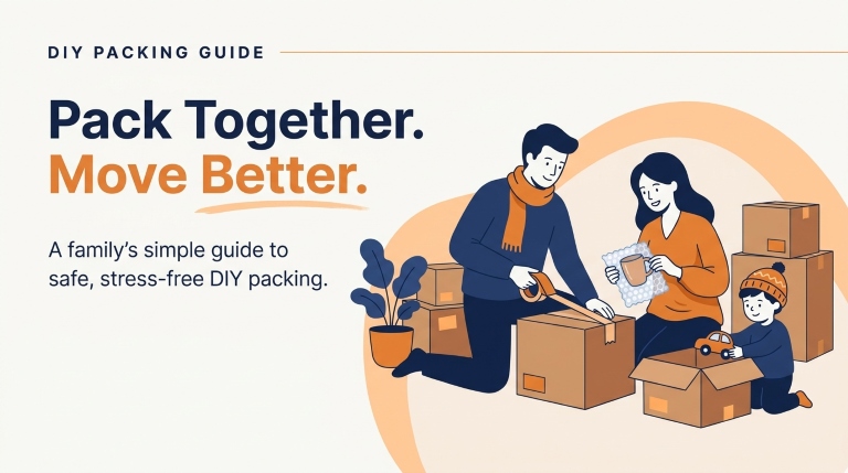 Packing Households by Yourself for House Shifting