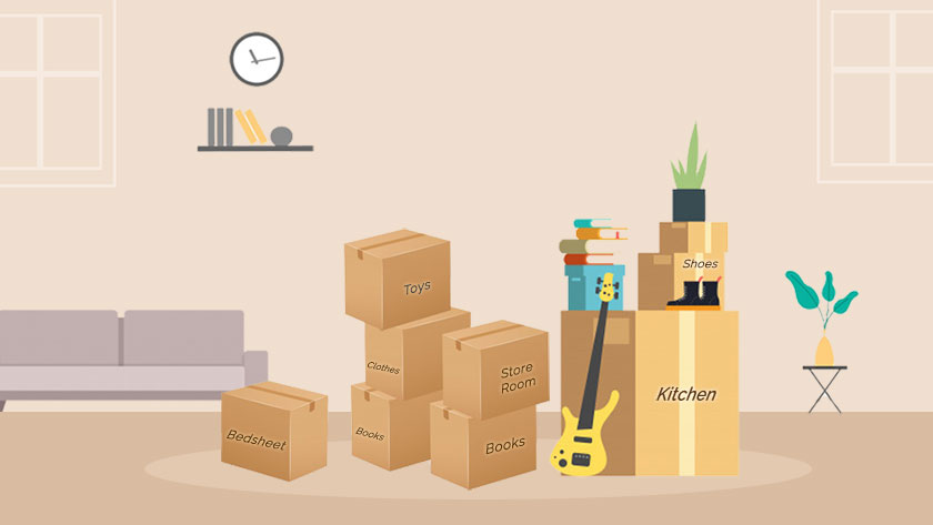 How to Label Boxes for Moving or Storage