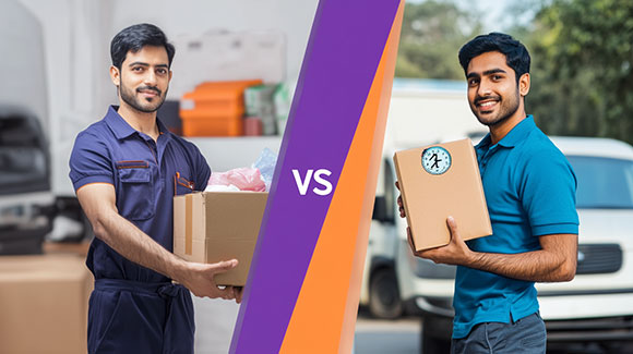 Packers & Movers vs Couriers: Small Move Comparison
