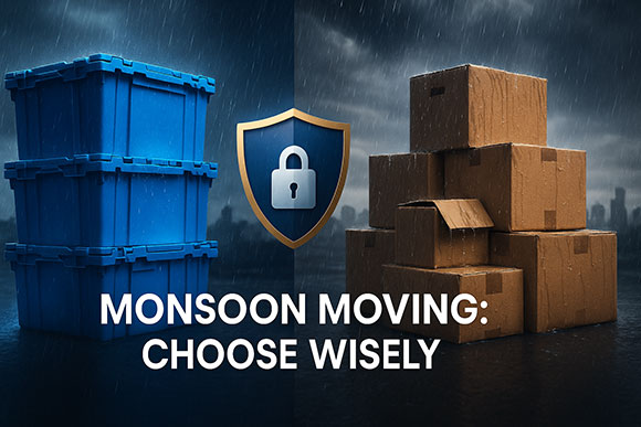 Plastic Crates vs Cardboard Boxes