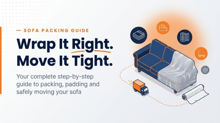How to Pack and Move a Sofa