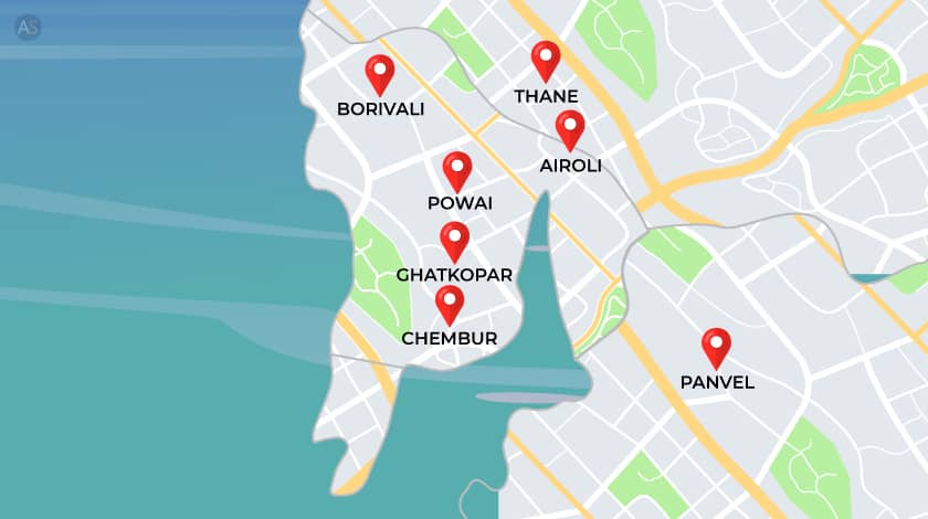 Affordable Places to Live in and around Mumbai