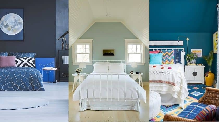 wall paint ideas for bedroom interior