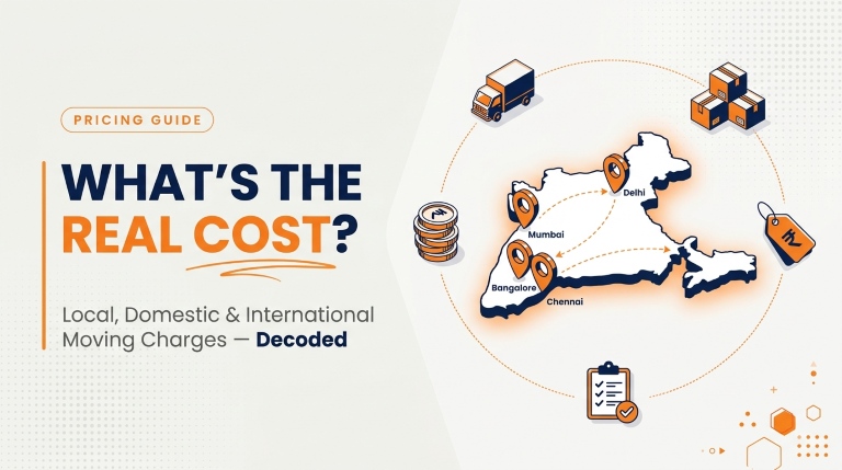Standard Charges for Household Shifting in India