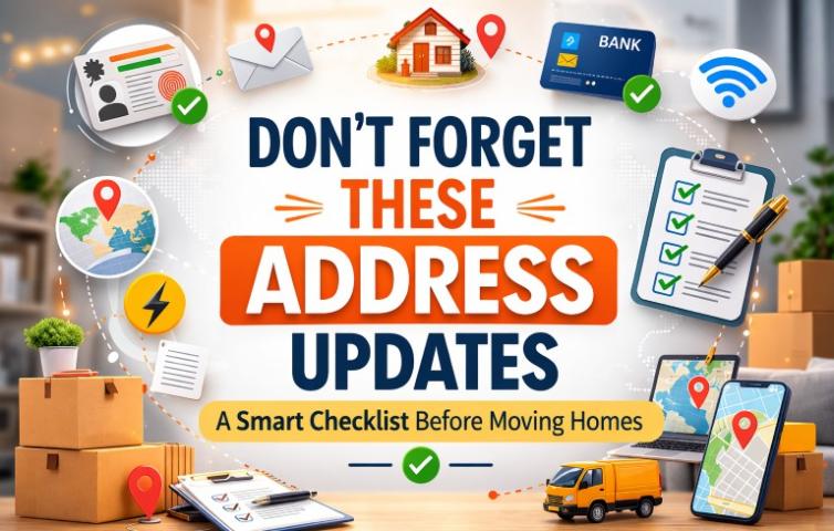 Guide to Change Address Before House Shifting