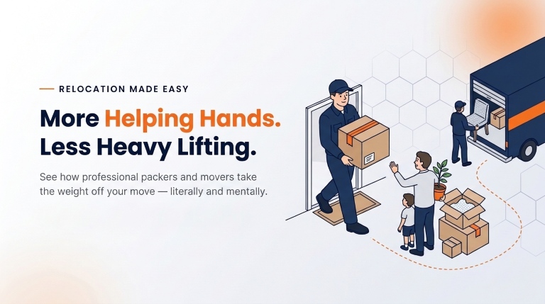 How packers and movers can help in your relocation process