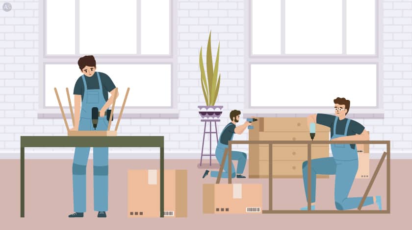 How to Disassemble Furniture Easily Before Moving