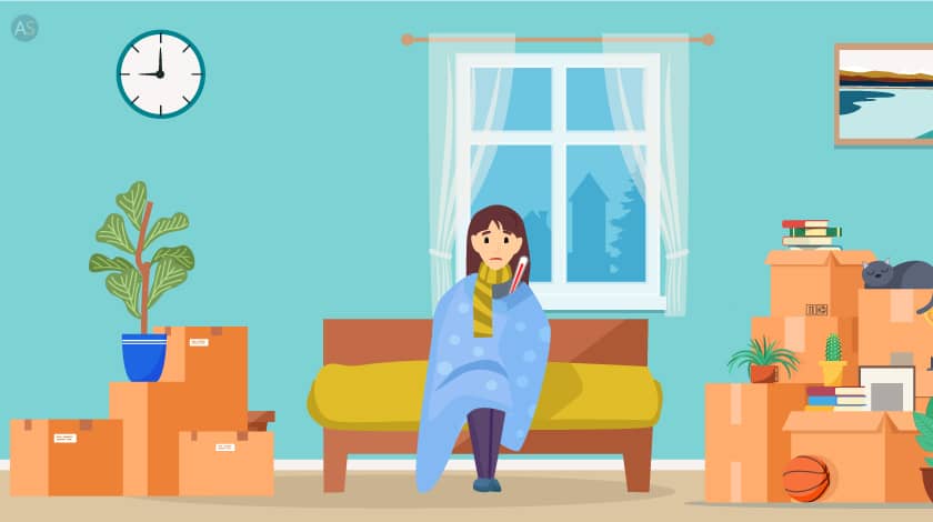 How To Handle Moving When You're Sick