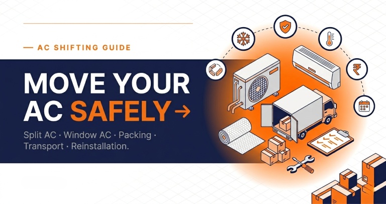 Know How to Pack and Move Your AC Safely