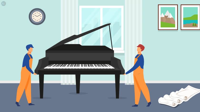 How to Pack and Move a Piano