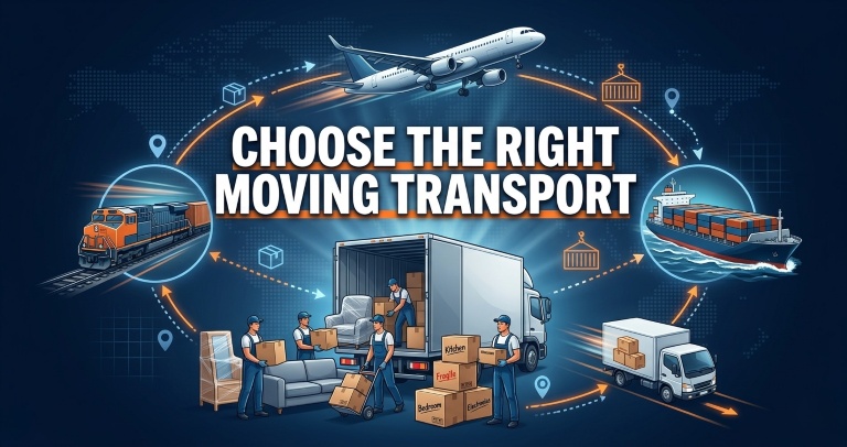 Modes of Transport for Shifting Household Goods in India