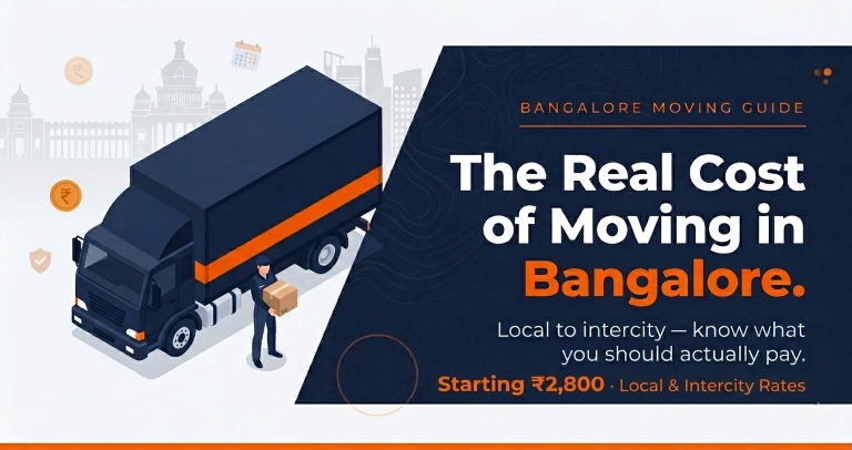 Packers and Movers charges bangalore updated