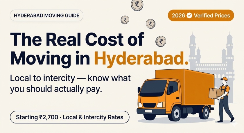 Packers and Movers Charges in Hyderabad