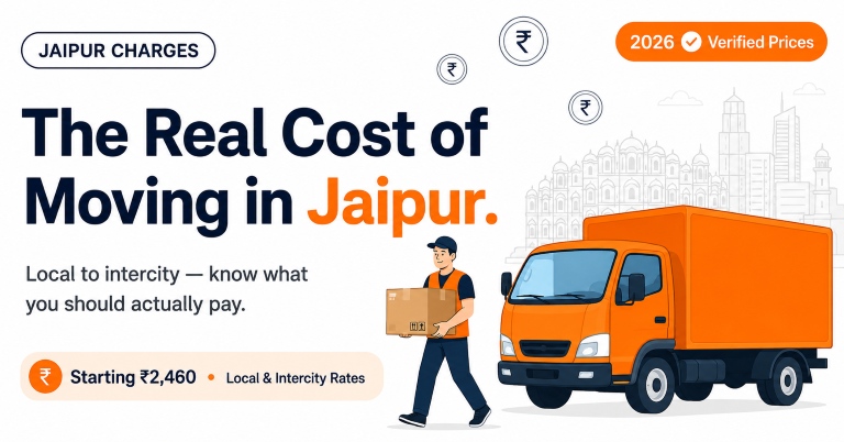 Packers and Movers Charges Jaipur