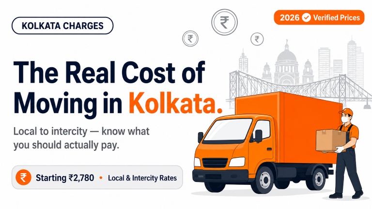 Packers and Movers Kolkata Charges