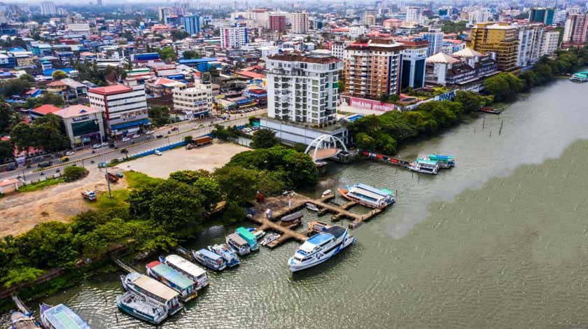 Picture of the Kochi Skyline