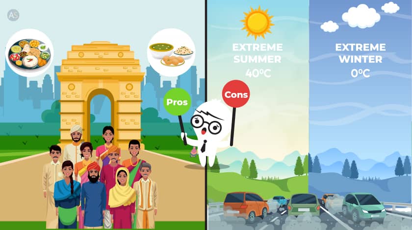 Pros and Cons of Moving to Delhi