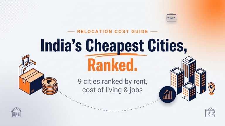 Most Affordable Cities For Relocation In India