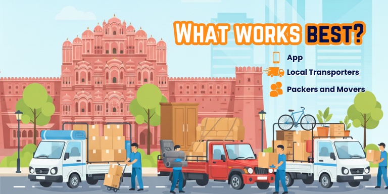 Truck Rental Options in Jaipur Comparison