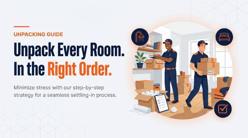 Unpacking After Home Shifting