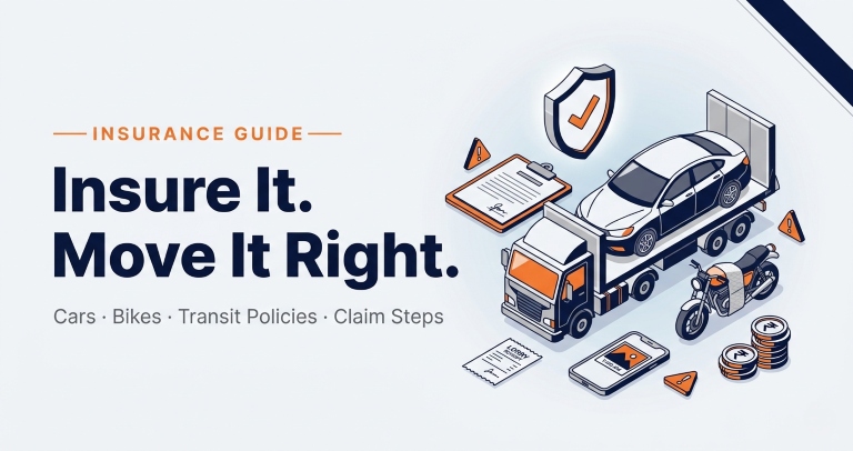 Vehicle Shifting Insurance for Car & Bike Guide