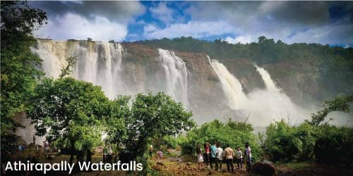 Athirapally Waterfalls View