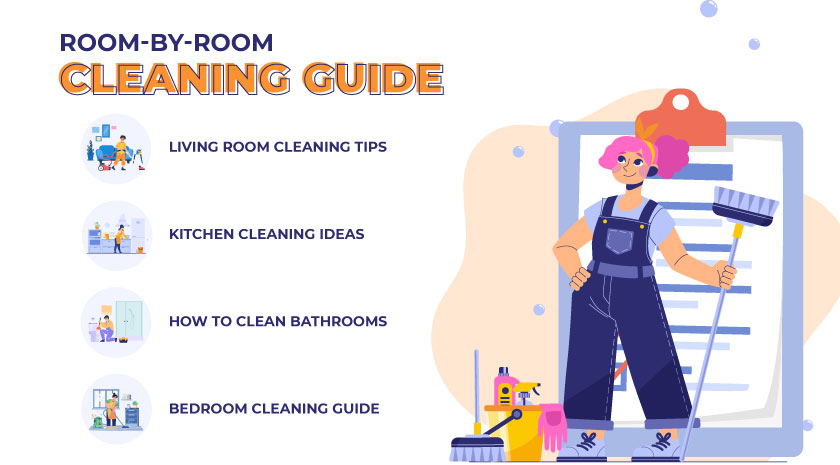 Room-by-Room Cleaning Guide