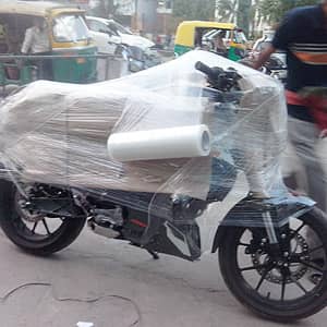 Bike Shifting Bike Packed in Plastic Wrap