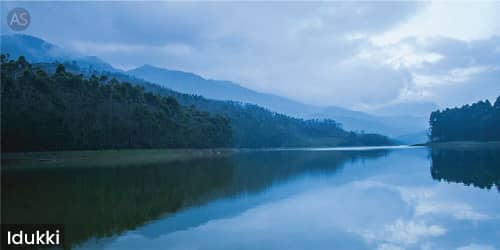 Idukki Mountains and Water View