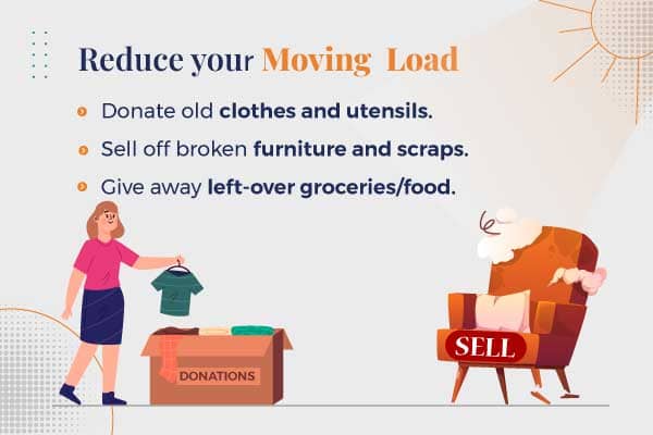 Declutter unwanted things