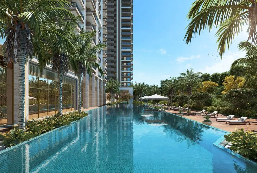 Ace Hanei four-side open design with large balconies