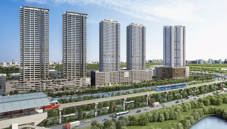 Ajmera Manhattan premium high-rise