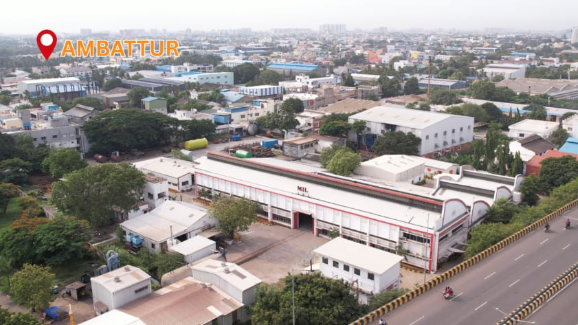 Ambattur residential area in Chennai