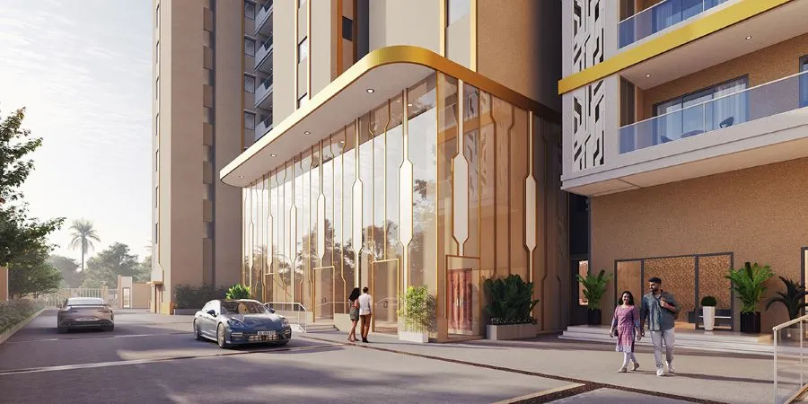 Ambition The Platinum large-format 3 BHK