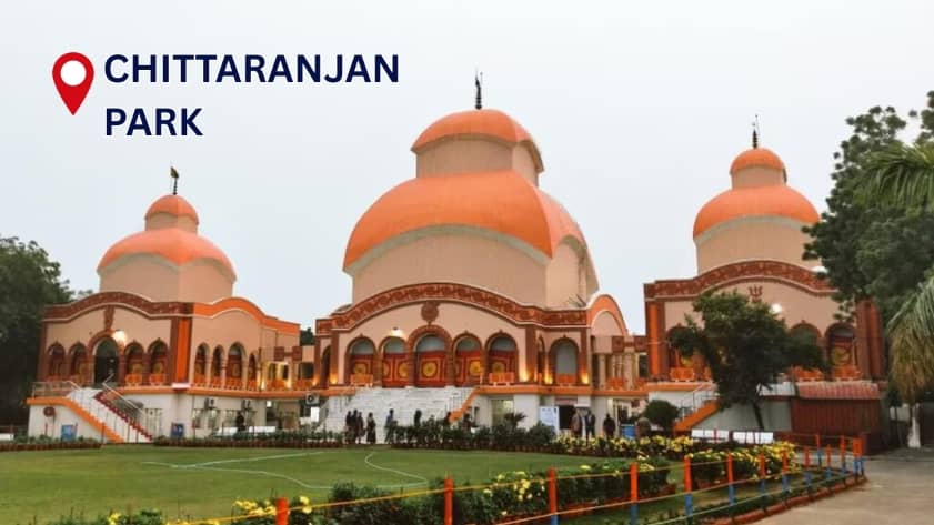 Chittaranjan Park residential area in Delhi