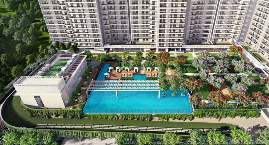 DLF One Midtown premium clubhouse