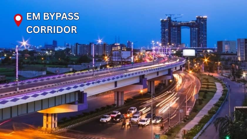 EM Bypass Corridor residential area in Kolkata