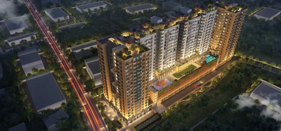 Elevate at Godrej Se7en Joka metro towers