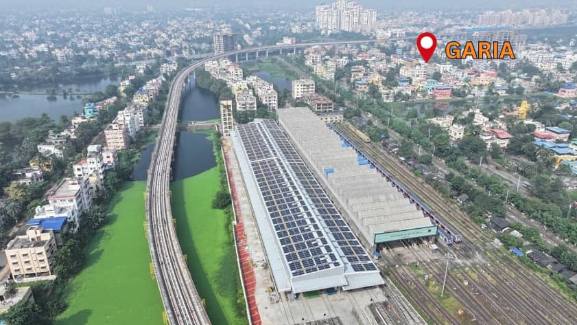 Garia residential area in Kolkata