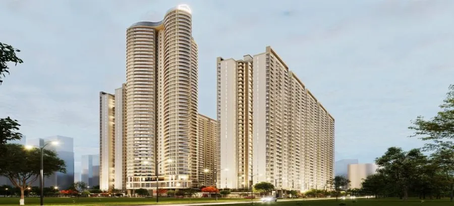 Gaur Aspire Leisure Park large open green spaces