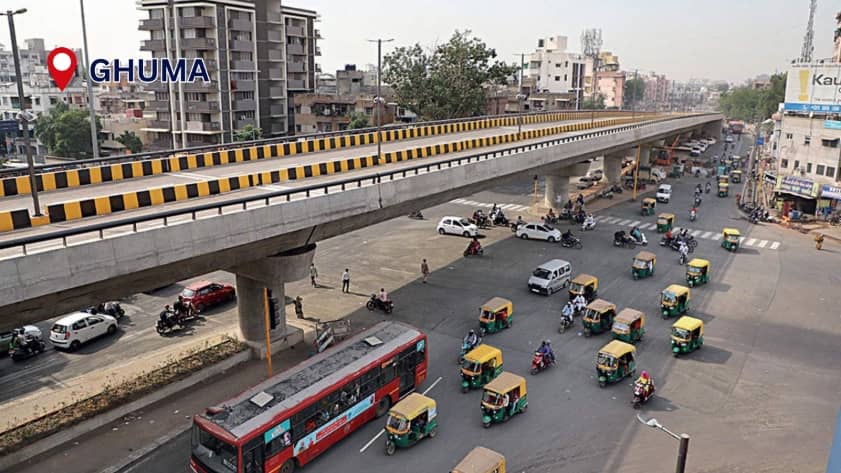 Ghuma residential area in Ahmedabad