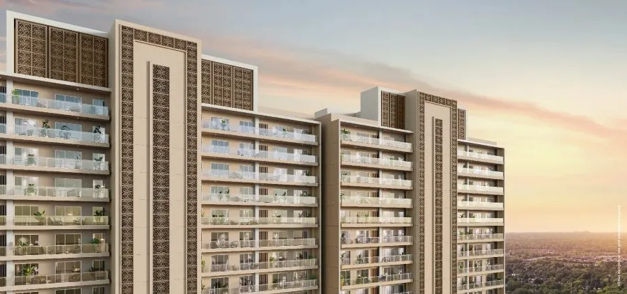 Godrej Majesty branded development with premium landscaping