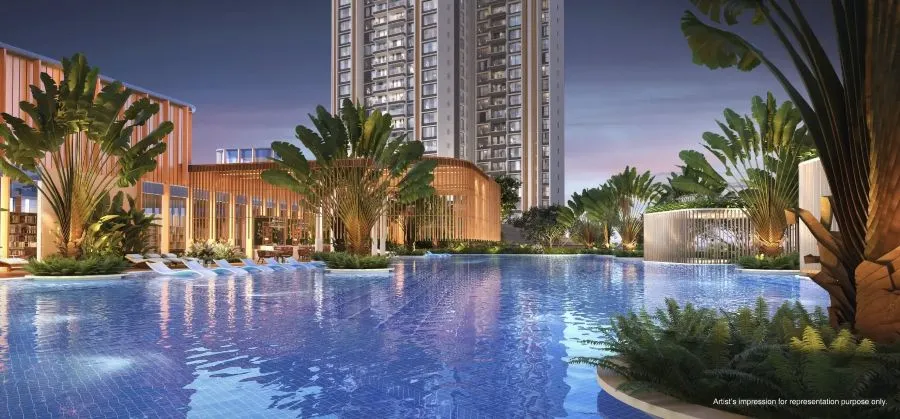 Godrej Reserve amenities and landscape