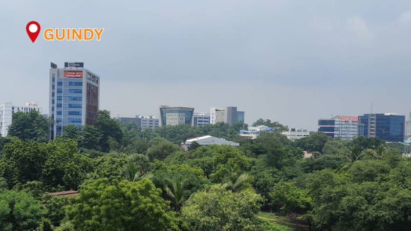 Guindy residential area in Chennai