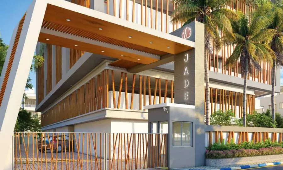 Jade Residency landscaped gardens and amenities