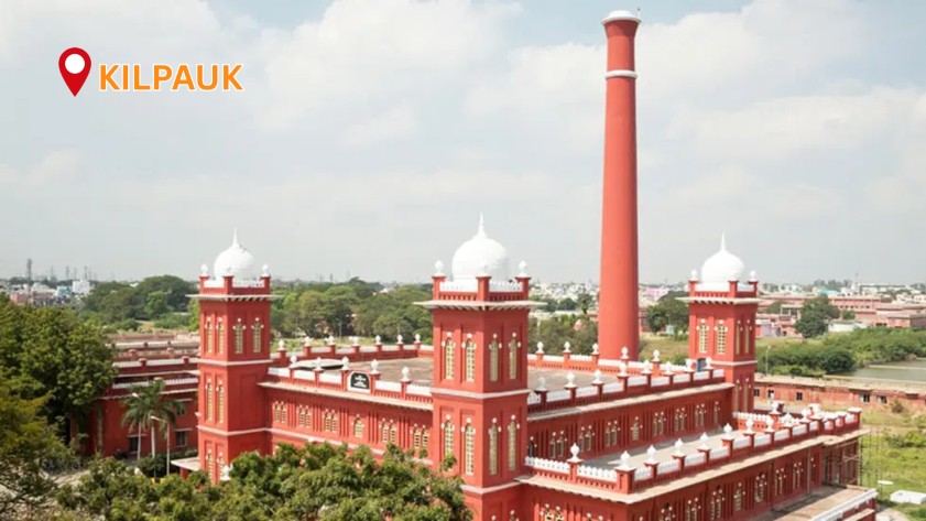 Kilpauk residential area in Chennai