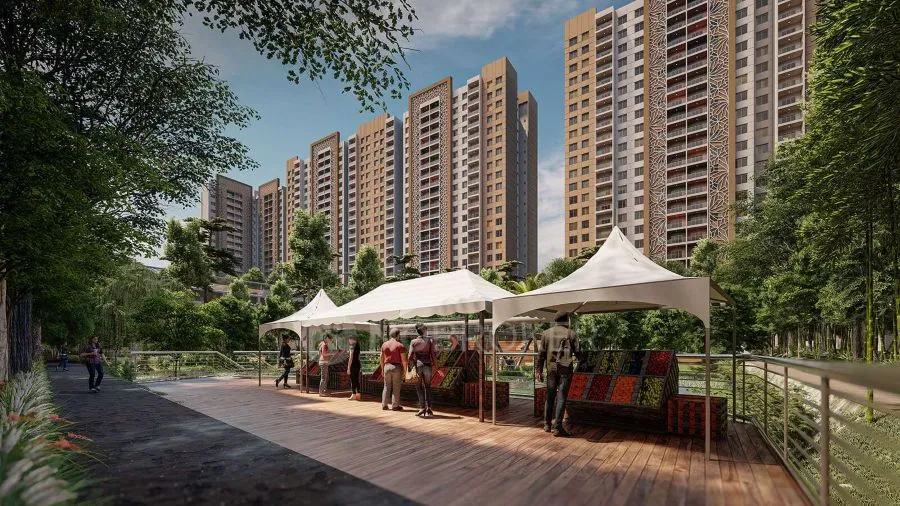 Kohinoor Kaleido clubhouse