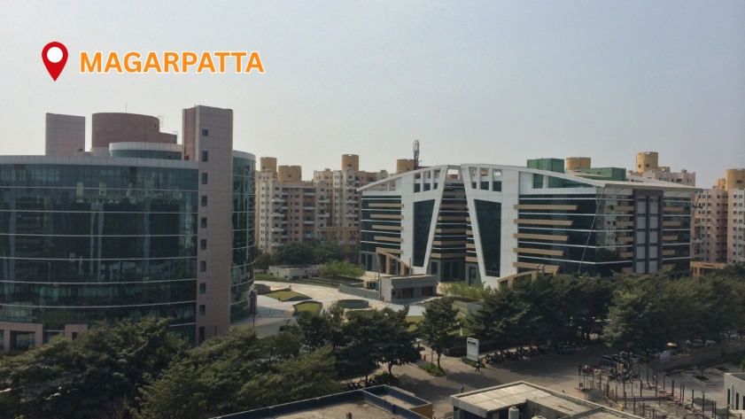 Magarpatta residential area in Pune