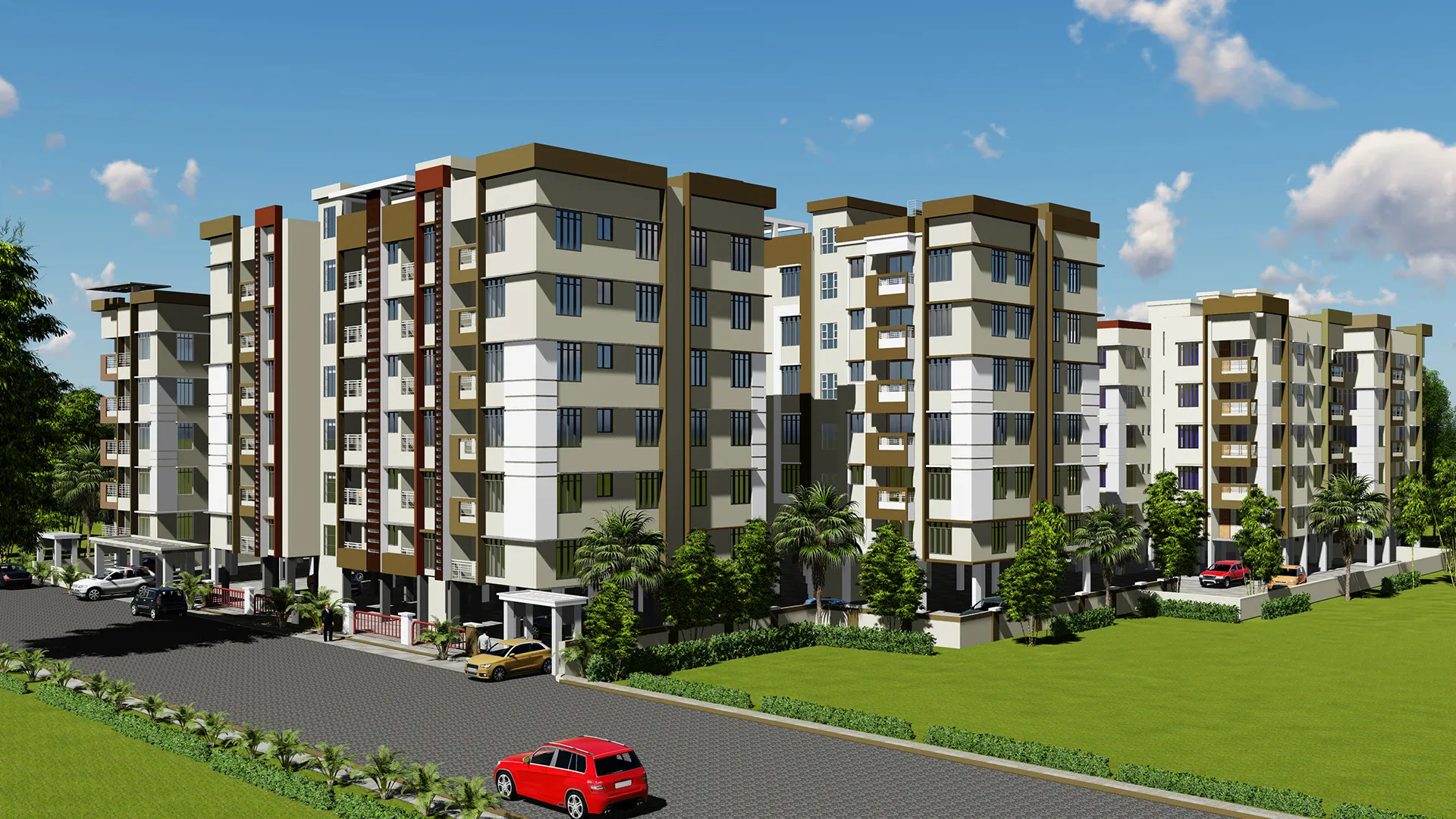 Meena Paradise Bangur Avenue boutique project